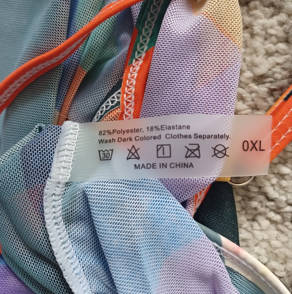 COLORBLOCK sheer mini dress - Picture 6 of 8